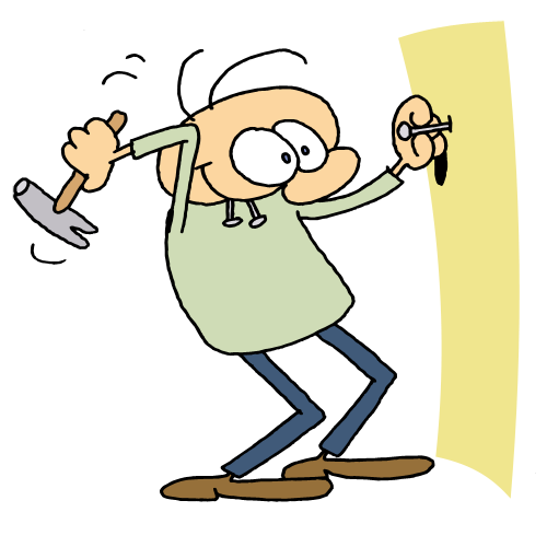 clipart man with hammer - photo #21